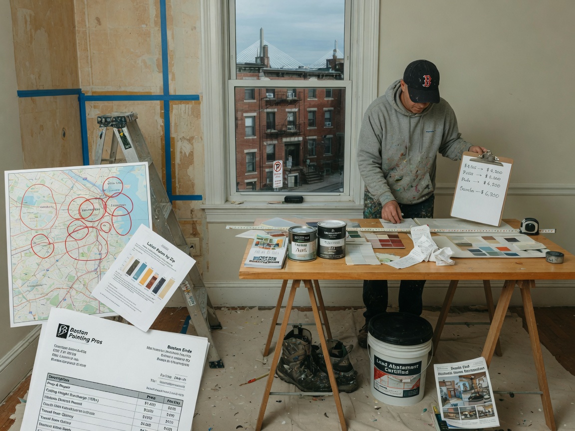 What Influences Cabinet Painting Costs Around Boston